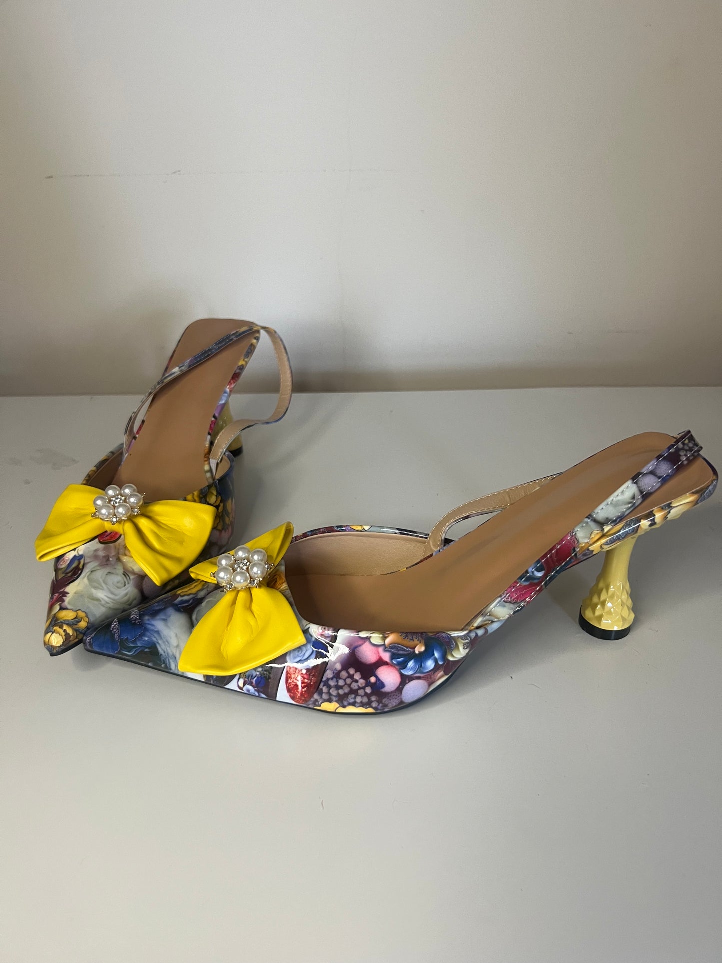 Whimsical Orchard Pumps
