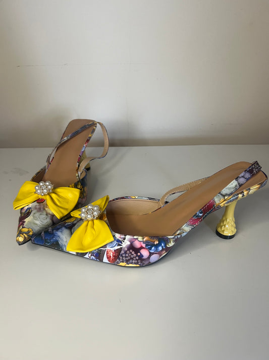 Whimsical Orchard Pumps