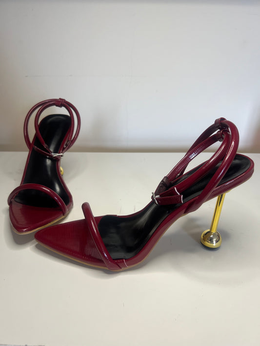 Crimson Orb Heels